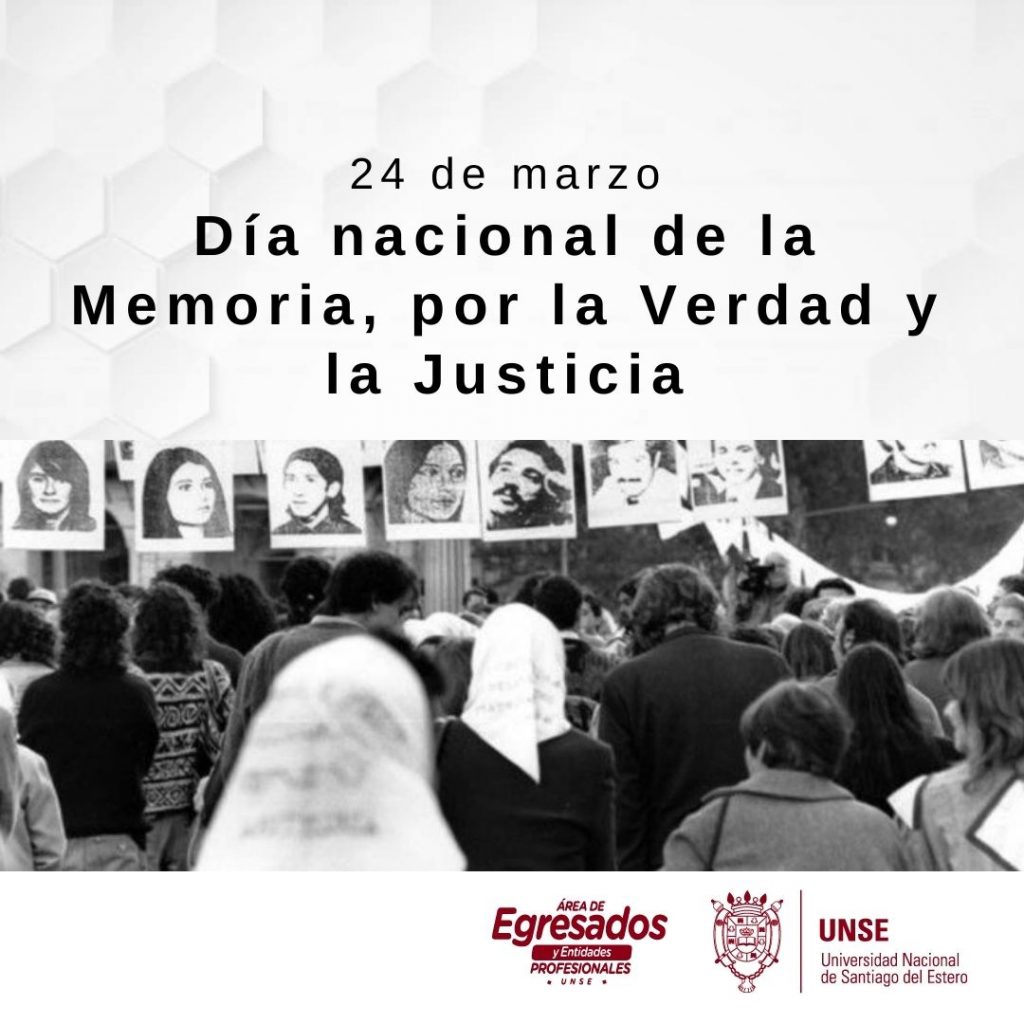 #24de marzo: Memoria, Verdad y Justicia.
