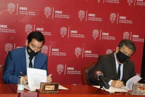 Firma de Convenio Marco  entre el Colegio de Corredores Públicos Inmobiliarios y la UNSE