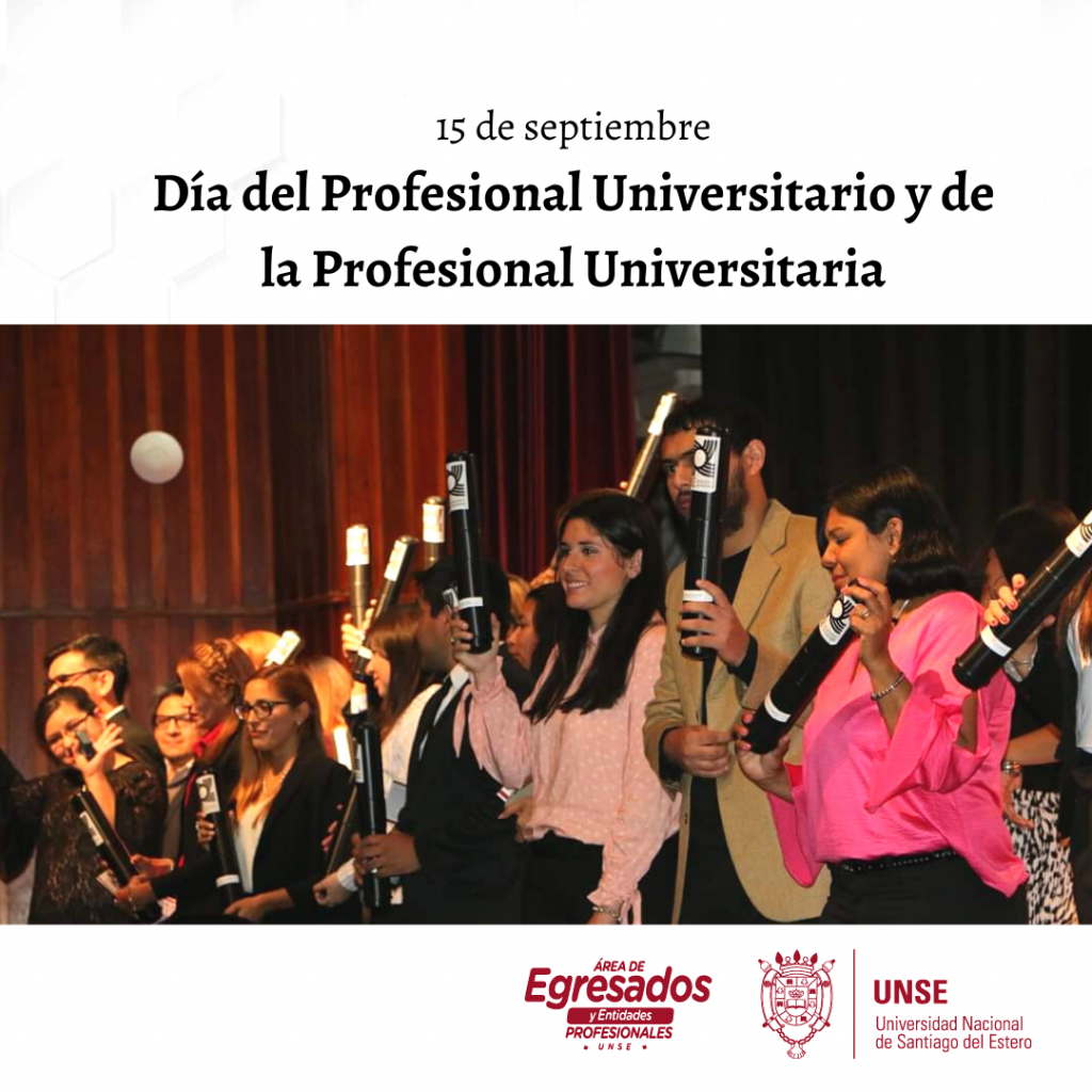 Día del Profesional Universitario y de la Profesional Universitaria