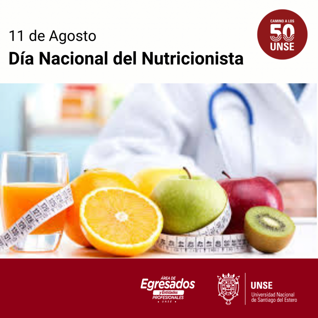 11 de Agosto: Día del Nutriocionista