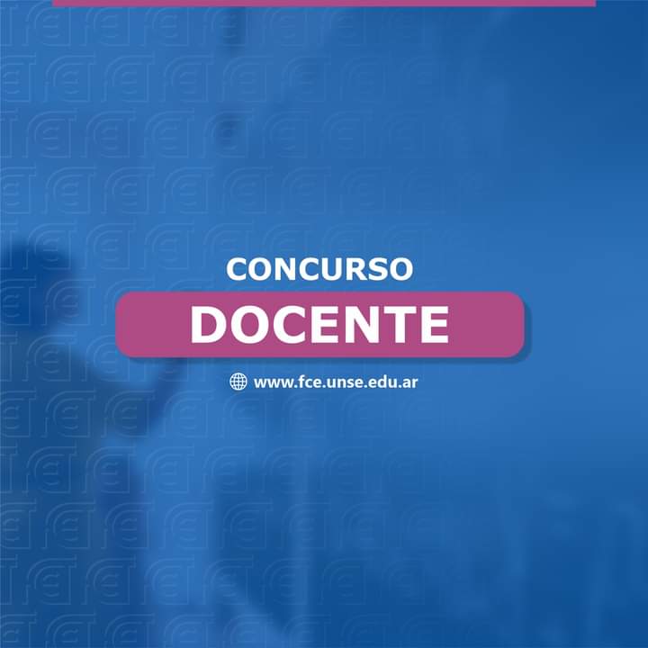 Convocan a Concursos Docentes